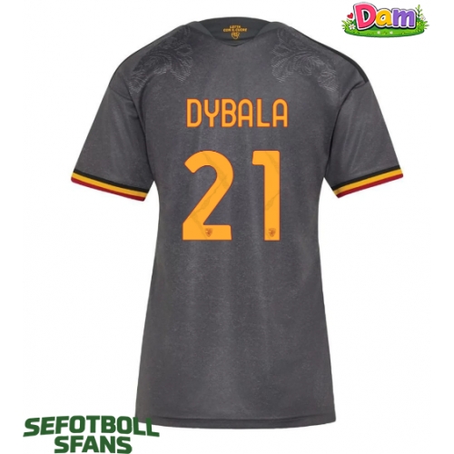 AS Roma Paulo Dybala #21 Tredje Tröja Kvinnor 2026-27 Kortärmad